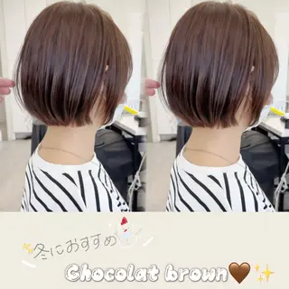 ショート カラー あゆ/縮毛 矯正/透明感カラーのその他イメージ
