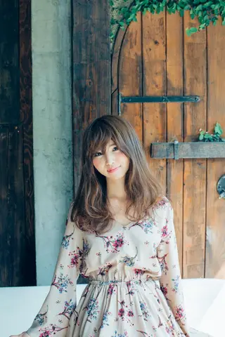 ロング 【デザイナー】田中 美生のヘアスタイル