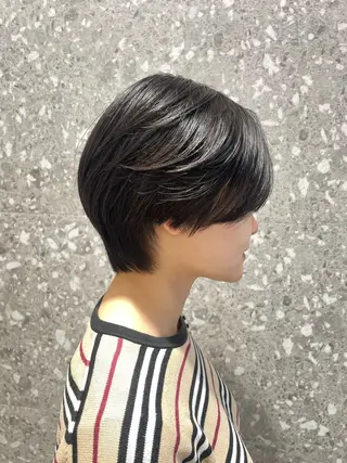 ショート cinq所属・ハイライトカラー ❤︎hirokoのヘアスタイル