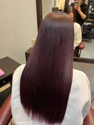 カラー mite所属・立道 樹奈のヘアスタイル