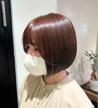 ショート ショート、ボブ/ 川鍋薫のヘアスタイル