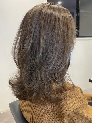 セミロング Loco hair所属・Loco hair 北花田のヘアスタイル