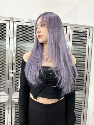 カラー iki omotesando所属・KIRYU SARAのヘアスタイル