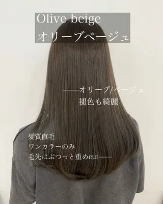 ロング オートル所属・渋谷透明感カラー🩵 愛優美のヘアスタイル