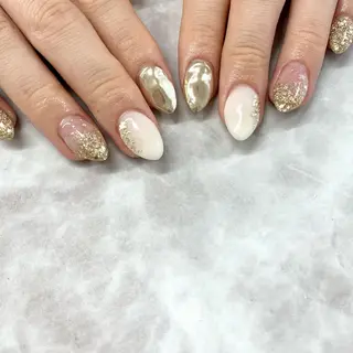 ネイル アイブロウ pu muのネイルデザイン