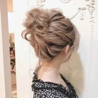 ミディアム カラー ヘアアレンジ ✨韓国風カット/艶髪 カラー✨yumeのヘアスタイル