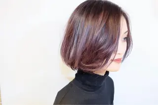 ミディアム カラー MIRUCO by KURAKU所属・マキシ ヤスアキのヘアスタイル