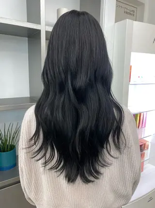 ロング カラー レイヤー/ハイトーン 🧸SENAのヘアスタイル