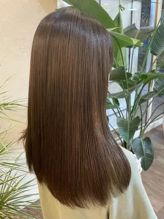 ロング しもかわ かほのヘアスタイル