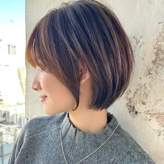 ショート カラー ショート、ボブの神✨ 峯朋也✂︎✨のヘアスタイル