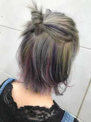 ショート カラー sara 荒井店のヘアスタイル