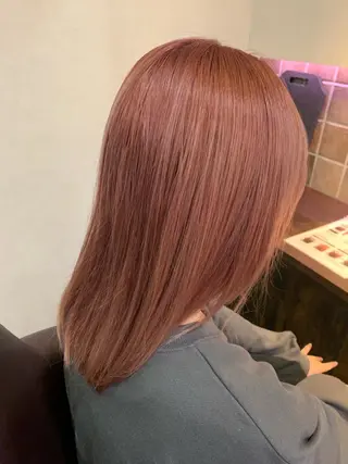 ミディアム カラー Be-COOL新札幌所属・佐藤 舞のヘアスタイル