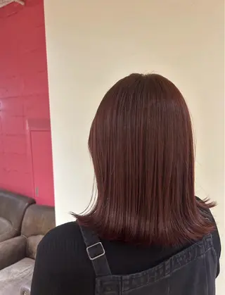 セミロング Luta所属・キムラ アンリのヘアスタイル