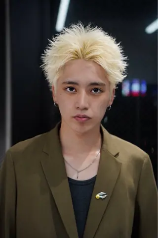 ショート カラー メンズ メンズカットモデル/ いぶきのヘアスタイル