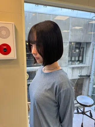 ショート カラー 伶風/ボブ/ ハッシュカットのヘアスタイル