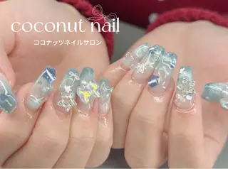 ネイル 神田 ココナッツのネイルデザイン