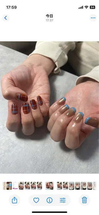 ネイル satomi_ Leamのネイルデザイン