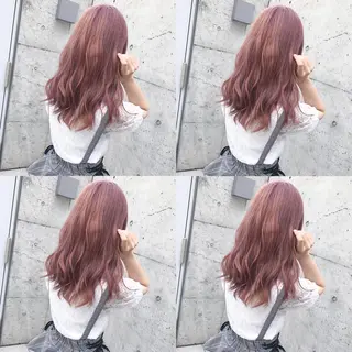 セミロング カラー ヘアアレンジ ブリーチ/ヘアケア 🪞TAKUMA🪞のヘアスタイル