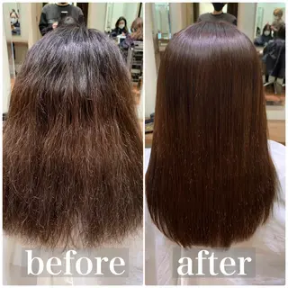 ロング CURE nex the salon表参道所属・【縮毛矯正プロ講師】 島野 伊央汰のヘアスタイル