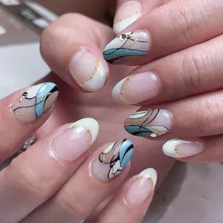 ネイル nail&eyelash mate所属・京都/東向日/桂 ayumiのネイルデザイン