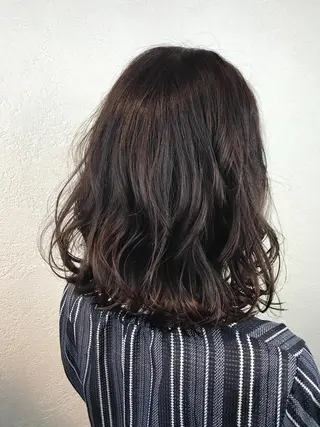 ミディアム カラー デザインカラー🌈 高木リョウのヘアスタイル