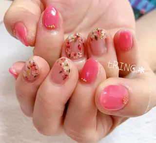 ネイル tRING＊ しいの木台のネイルデザイン