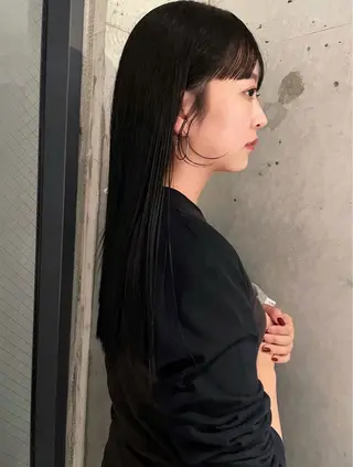 ロング カラー sano rikitoのヘアスタイル