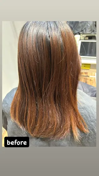 ミディアム カラー 今野 惺虎のヘアスタイル