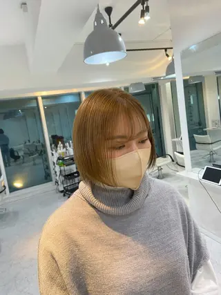 ショート 透明感カラー／メンズ 特化kazumaのヘアスタイル