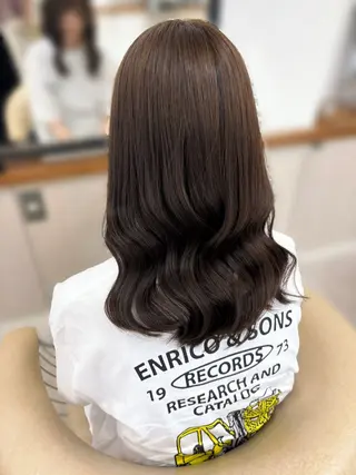 セミロング LYNDA所属・仙台/LYNDA/ 艶カラー/chikaのヘアスタイル