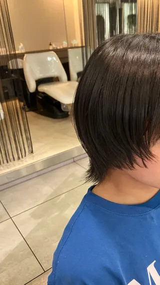 ミディアム レイヤー/ブリ ーチ/ 岡本美優のヘアスタイル