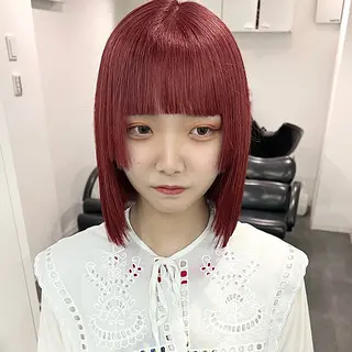 ショート カラー 梅田/韓国ヘア/ エクステ🤖ヒナのヘアスタイル
