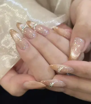 ネイル By moonネイル 🌷ワンホン/韓国風のネイルデザイン