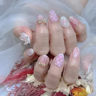 ネイル 長さだし専門店 M2　rikaのネイルデザイン