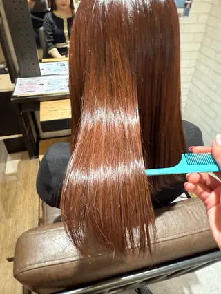 カラー Misaki/坂戸/ 艶カラーのヘアスタイル