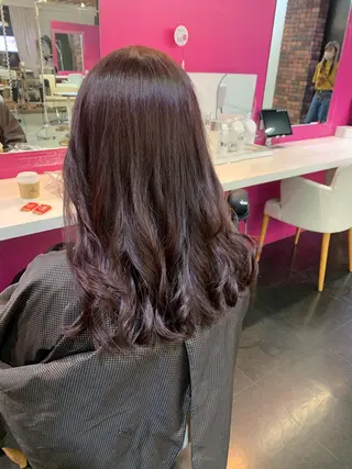 ロング カラー 🫧nari🫧 谷町 大阪のヘアスタイル