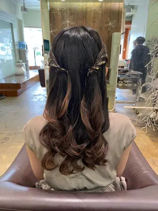 ヘアアレンジ 中村 碧のヘアスタイル