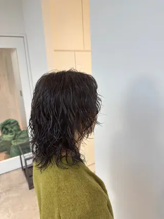 ミディアム パーマ fifth 児玉達哉 当日予約🙆のヘアスタイル