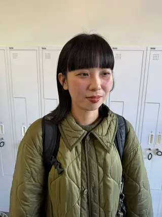 ミディアム 近藤 千裕のヘアスタイル