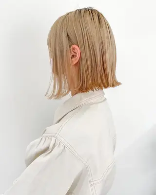 ショート カラー ハイトーンカラー RYUのヘアスタイル