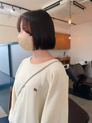 ショート 暖色/パーマ 🌼クニトウメイのヘアスタイル