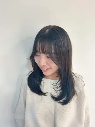 ロング 黒岩 真那花のヘアスタイル