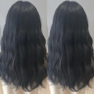 ロング カラー 荒木 依莉亜のヘアスタイル
