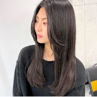 ロング Endearing 銀座/レイヤーカットのヘアスタイル