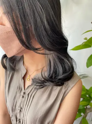 カラー 【店長】インナー指名 No.1戸塚優思のヘアスタイル