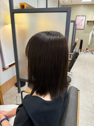 ミディアム カラー アオイ/透明感カラー レイヤー🌙のヘアスタイル