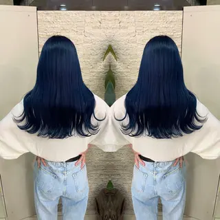 セミロング Y Uのヘアスタイル