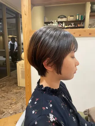 ショート 山口里莉 /パーマモデル募集のヘアスタイル