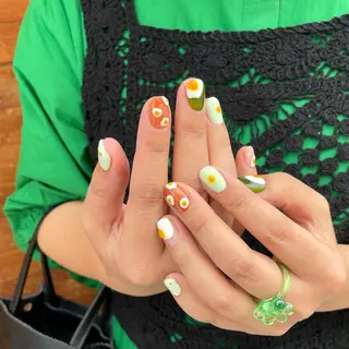 ネイル 新井 ひなののネイルデザイン