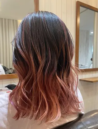 セミロング CHA-CHA MODELのヘアスタイル